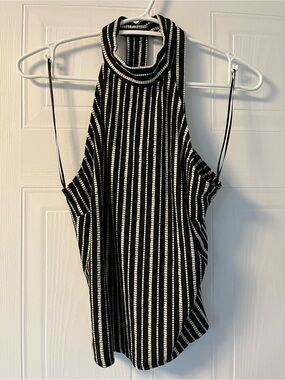 Dynamite hi neck tank top
